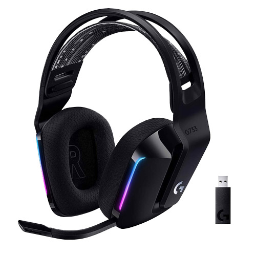Tai nghe Logitech G733 LIGHTSPEED Wireless Black